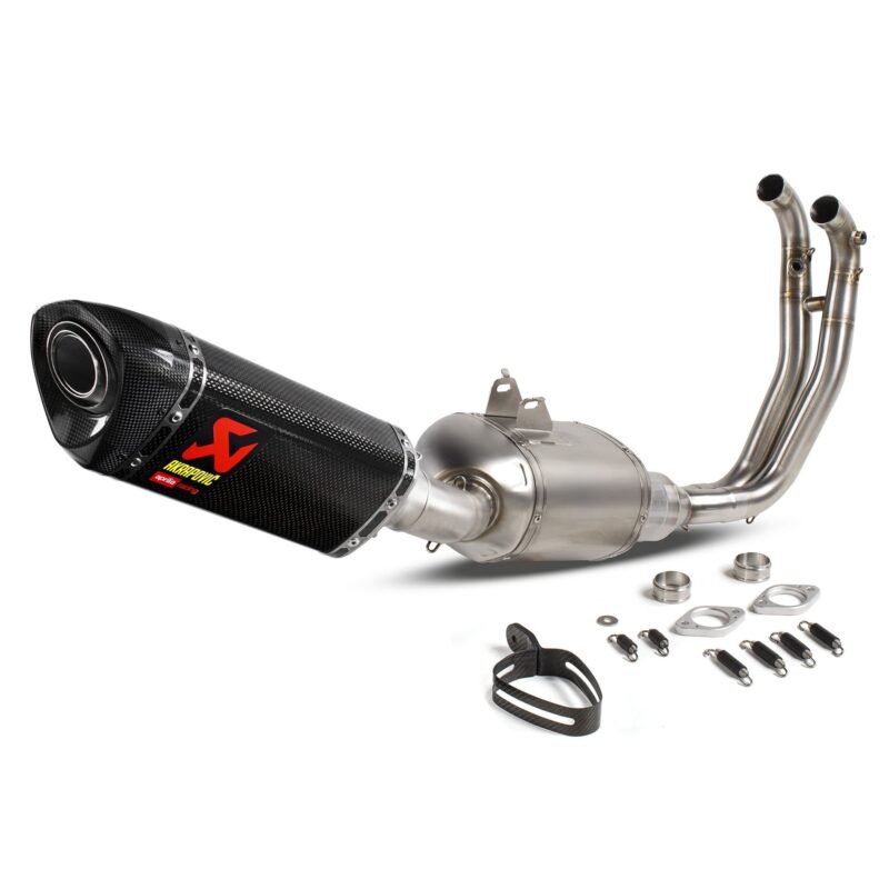 131 RS 660 Complete homologated Aprilia exhaust by Akrapovic