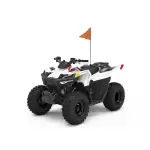ATV POLARIS OUTLAW 70 EFI BRIGHT WHITE & INDY RED
