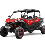 ZFORCE 950 SPORT 4 Magma Red Left 45