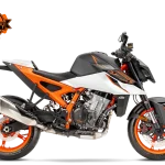 PHO BIKE 90 RE ktm naked 990 duker right side view studio image logo SALL AEPI V1